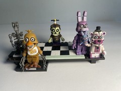 *RETIRED RARE* Mcfarlane FNAF Five Nights At Freddy’s Minifigures & Set Parts