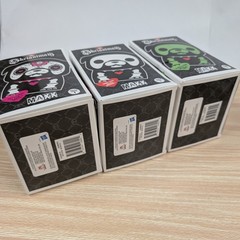 SEALED Skelanimals COMPLETE Maxx Figure Set Glow in the Dark Day of the Dead