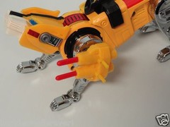 Original Voltron GB36 Yellow Blue Red Green Black Lion Weapon Lot Set Missile