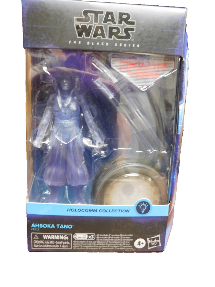 Star Wars The Black Series Holocomm Collection Ahsoka Tano ,Lights Up