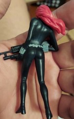 2012 Monogram Marvel Black Widow PVC Figure – as is – missing base C157