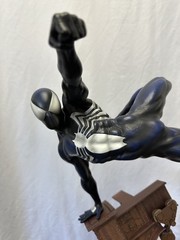 SIDESHOW BLACK SPIDER-MAN SYMBIOTE COSTUME PREMIUM FORMAT FIGURE Statue NEW