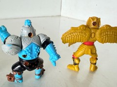 1994 Mighty Morphin Power Rangers Micro Machines Dragonzord Goldar King Sphinx