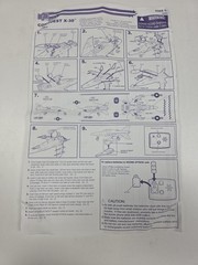 2003 G.I. Joe Vs. Cobra Spy Troops Conquest X-30 Jet W Slip Stream Box Manual