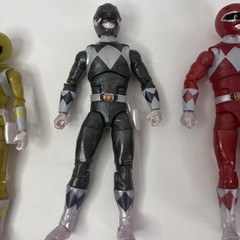 Power Rangers Lightning Collection Mighty Morphin 1 Metallic Lot