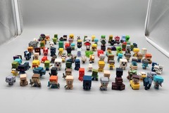 Large Lot of Minecraft Minifigures Blocks Spiders 100+ Mixed *Read & See Photos