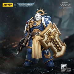 BEERISE JOYTOY 1/18 Action Figures – Warhammer 40,000 Ultramarines Levantus with