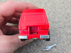 Vintage G1 Transformers Ironhide Autobot 1984 Hasbro Action Figure Broken Track