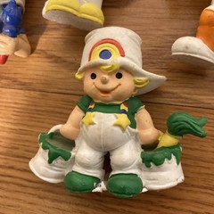 VTG The Rainbow People PVC Figurines Lot 10