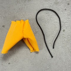 SU-DHA-ST: 1/12 Fabric yellow shorts for Jada Street Fighter Dhalsim