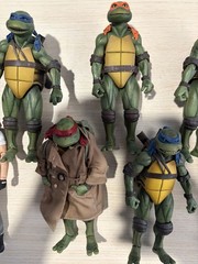 NECA Teenage Mutant Ninja Turtles 35th Anniversary Ultimate Figure LOT