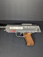Vintage 1983 Arco The A-TEAM M-24 Assault Rifle Pistol Target Game Set Toy Gun