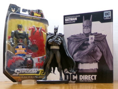 FATHER & SON BATMAN SPECIAL DEAL STATUE #’D BRIAN BOLLAND & NINJA WARRIOR FIGURE
