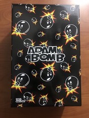 The Hundreds 400% and 100% Adam Bomb Be@brick DesignerCon Exclusive. In Hand.
