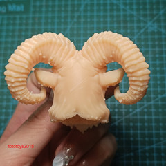 1:6 1:12 1:18 Goat Sheep Animal Head Sculpt for 12” 6” 3.75”Action Figure Bod