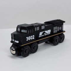 Wooden Railway Diesel Locomotive Engine Train Custom Made Thomas Train & Others
