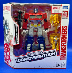 Transformers War for Cybertron Trilogy Netflix Optimus Prime Autobot Figure NEW