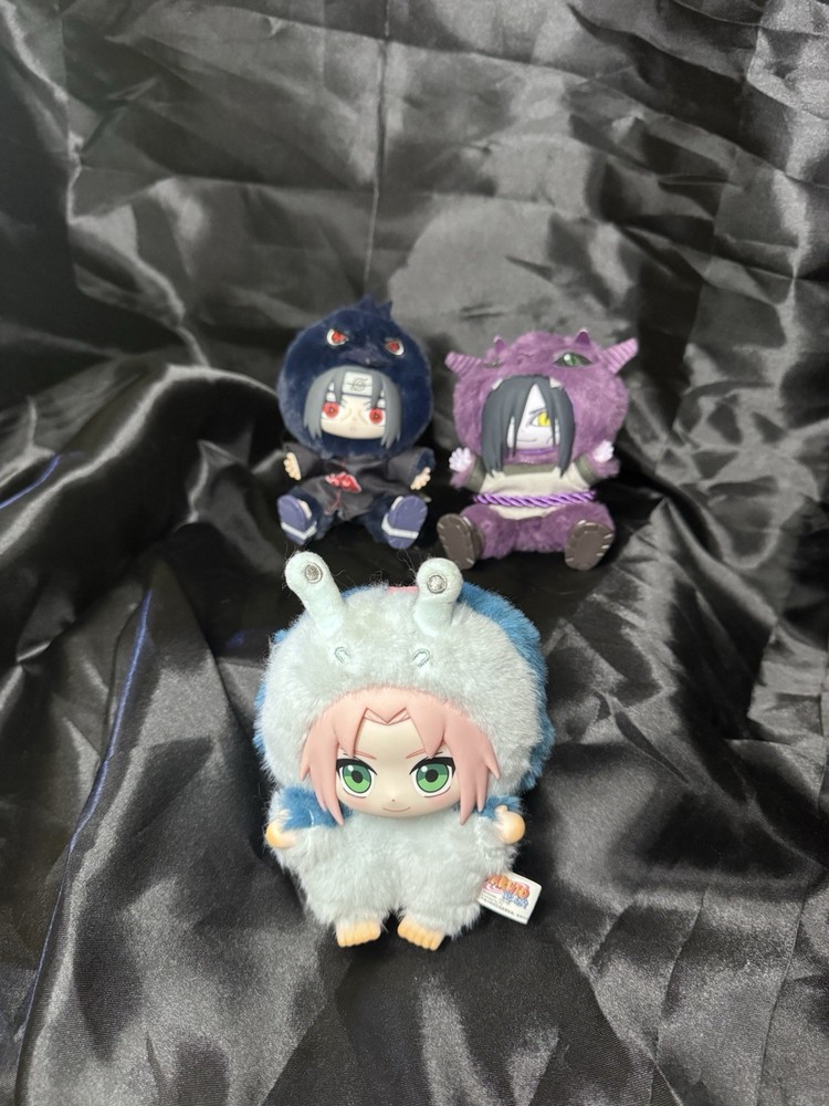 Naruto Authentic Plush Pendant Bag Charms Series 1 And 2