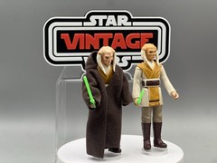 Vintage Custom Star Wars Figure Sasea Tiin Jedi Kenner Style 3.75”