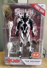 McFarlane Spawn The Deviant Rat City #1 Red Platinum Edition 7″ Black White