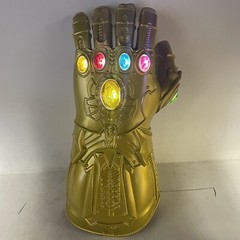 Thanos Infinity War Gauntlet w/LED Light Glove For Kid Size Avengers Costume Toy