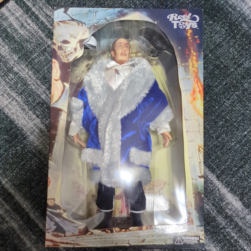 THE RAVEN VINCENT PRICE 2002 ACTION FIGURE REEL TOYS LIMITED TO 5000 SEALED