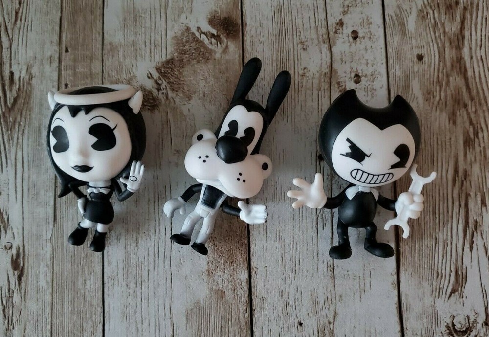 Bendy & the Ink Machine 3in Figures Set Meatly Games PhatMojo