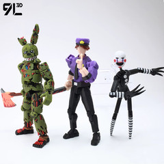 9L3D Printed FNAF Freddy Fazbear’s Fantasy Warrior Action Figure
