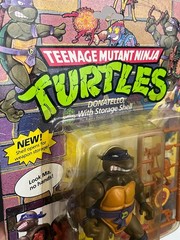 Teenage Mutant NInja Turtles DONATELLO With Storage Shell 1991 SEE DESCRIPTION