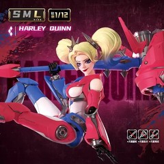 BLOKEES DC Heroes Harley Quinn 1/12 Action Figure Champion Class Model Toy Gift