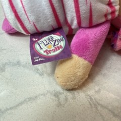 FlipZee Trolls Pretty Pink Plush doll- Flip Zee Girls – 2 dolls in 1 – 15″
