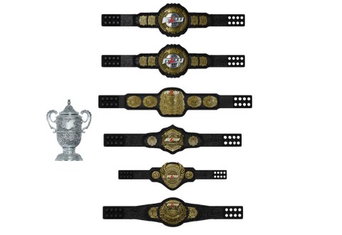 Boss Fight Studio Major League Wrestling MLW Championship Belt Collection