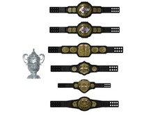 Boss Fight Studio Major League Wrestling MLW Championship Belt Collection