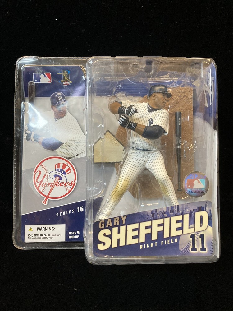 GARY SHEFFIELD MCFARLANE TOYS MLB SERIES 16 NEW YORK YANKEES 2006 BASEBALL
