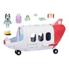 Bluey Adventure Plane Playset Includes Pilot Bluey Figure Airplane Toy Ages 3+