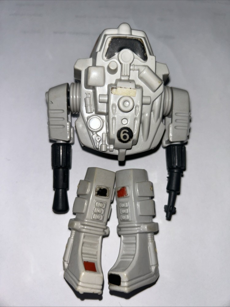 1983 Hasbro GI Joe Cobra White Snake S.N.A.K.E. Armor NEAR COMPLETE CC