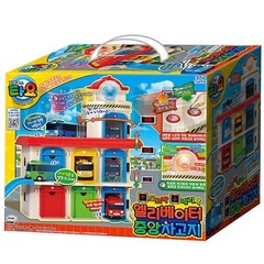 Tayo Little Bus Up & Down Elevator Main Garage Play Set (Not Included Car)