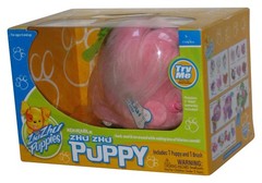 Zhu Zhu Pets Puppies Cepia (2010) Dog Loohlah Pink Kids Toy w/ Brush