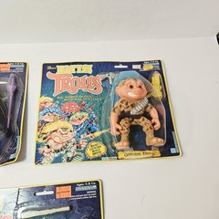 Vintage Battle Trolls Lot Of (3) 1992 Hasbro New Sealed Toy Collectible