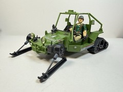 GI Joe AWE Striker 3D Printed modification Snow Tracks & Skis ARAH