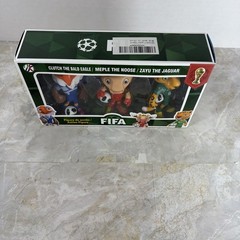 FIFA World Cup 2026 Mascot Action Figure Set Clutch Maple Zayu 3 Pack NIB