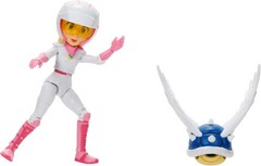 Jakks Pacific The Super Mario Bros. Movie Peach Action Figure 5” Kids Toy – NEW