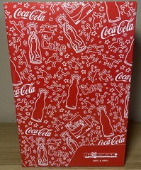 New 2024 MEDICOM Coca Cola X Keith Haring Be@rbrick 100% And 400%
