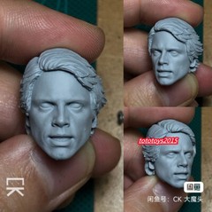 1:6 1:12 1:18 Luke Mark Hamill Head Sculpt Model For Male Action Figure Body Toy