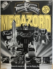 Mighty Morphin Power Rangers Megazord Special Edition Black Gold 1993 SEALED!