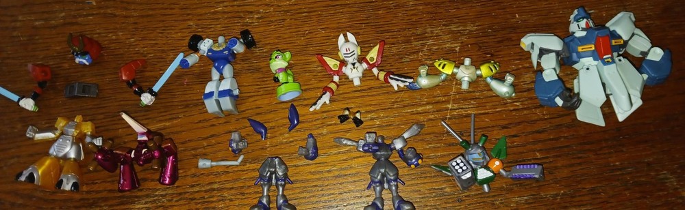 Bulk Lot of MedaBot Parts