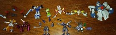 Bulk Lot of MedaBot Parts
