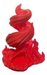 Fire Dice Tower Flame Dice Roller D&D RPG Tabletop Gaming Accessory