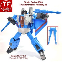 Studio Series Movie SS86 Thundercracker Upgrade Kit Gap Fillers Transformers