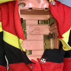VTG 1977 Ideal Toy Electroman 16″ Action Figure – Makes Sounds.
